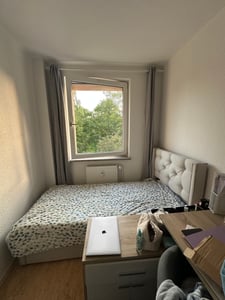 Flieks Funktionsbett mit Stauraum, hydraulisches Polsterbett Einzelbett 90x200cm mit Matratze, Lattenrost und Bettgestell, Dunkelgrau Kunden-Foto 1