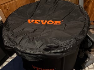 Baignoire à glace VEVOR, bassin d'immersion de 90 cm pour la thérapie à l'eau froide pour les sportifs, bassin d'immersion portable en plein air pour la récupération, baignoire pliable gonflable de 370 l avec couvercle, capsule de glace à domicile Photo du client 1