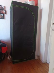 Growbox 100x200x100cm vnitřní skleník rostlina stan pěstovat skříň skleník Fotografie od zákazníka č. 1