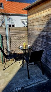 Balkonmöbel-Set - Tisch + 2 Stühle Kunden-Foto 6