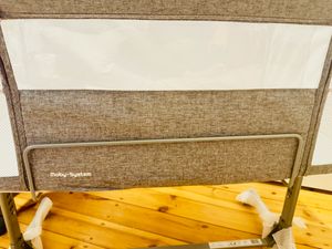 3-in-1 Beistellbett, Reisebett & Babybett, höhenverstellbar, für Neugeborene Kunden-Foto 3