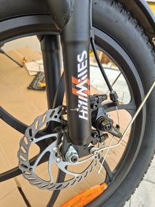 HillMiles E Bike, E-Bike Klapprad mit 36V 13Ah Akku bis zu 80-100km, 20 *3.0 Zoll, 7-Gang SHIMANO, 250W Motor & 25km/h MilePort 1 Kunden-Foto 38