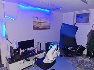 Heidenfeld Infrarotheizung HF-HP105 | Flachheizung - Heizpaneel - Bildheizung - Wandhalter - Überhitzungsschutz (600 Watt Wasserfall1) Kunden-Foto 1