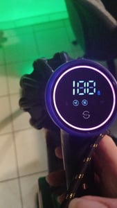 75000Pa Akku Hand Stielstaubsauger 600W/70mins Akkustaubsauger,Ultraleiser Staubsauger Kabellos SmartDisplay Leichter Antiverwicklung,handstaubsauger Kunden-Foto 7