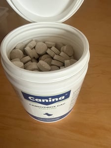 Canina Canhydrox GAG, Hund, Tablet, Gesundheit der Knochen, Gesundheit der Muskeln, Zahnpflege, Junior, Kalzium, Topf Kunden-Foto 1