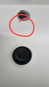 Waschtisch mit Unterschrank 80cm Alast Badmöbel Set Weiß Matt Keramik Waschbecken mit Unterschrank MDF Softclose Kunden-Foto 5