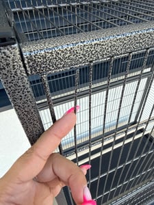 Voliera per uccelli gabbia per uccelli in metallo casa per uccelli gabbia per animali gabbia per uccelli voliera per pappagalli X Foto del cliente 5