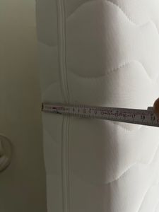 Matratze 160x200 cm orthopädisch Kaltschaum HR-Schaum Visco Memory H3 H4 ca. 24 cm Höhe atmungsaktiv Bezug waschbar für Allergiker SELECT MAX DOUBLE Kunden-Foto 24