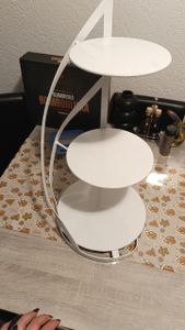 HowHomely | Etagere - Kuchenständer - aus Metall - 3-stufig - Modern - Rund - Tortenständer - Servierregal Kunden-Foto 3