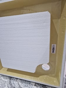 AQUABAD® Duschwanne Comfort Forta Plus 90x90cm Quadrat Kunden-Foto 1
