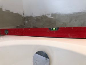 sanicomfort Badewanne Komplettset Form Rechteck 170x75 cm – Acryl-Badewanne weiß mit Wannenträger & Ablaufgarnitur, Wärmedämmung & Schalldämmung, pflegeleicht & robust Kunden-Foto 2