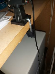 MasterLED LED Architektenlampe 14W Schwarz, CCT Dimmbar, Tischklemme, 3 Lichtfarben Kunden-Foto 2