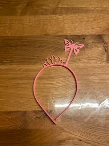 Kostüm FEE SCHMETTERLING Tütü Flügel 4 tlg Fairy Mädchen Fasching  rosa Kunden-Foto 2