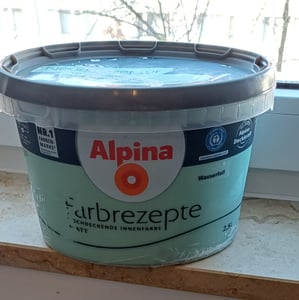 Alpina Wandfarbe Farbrezepte Balance 2,5 l Kunden-Foto 2