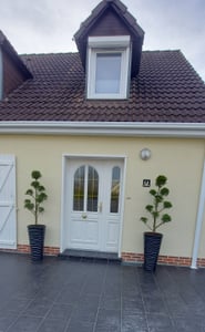Hoher Blumentopf mit weißem Einsatz SAND SLIM DPSA400-S449 Kunden-Foto 2