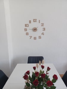 Nalepovacie nástenné hodiny PRIM 4258.51 Fotografia od zákazníka č. 2