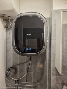 Daewoo DY-BGX09 Mini wasmachine, 2,5 kg, geschikt voor wandmontage, ideaal voor campers, boten, huizen, tiny houses Klantenfoto 3