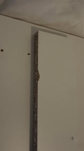 Schwebetürenschrank Kleiderschrank Schrank 203cm Weiß/Weiß mit Spiegeln und Zierleisten Pola 38 Kunden-Foto 1