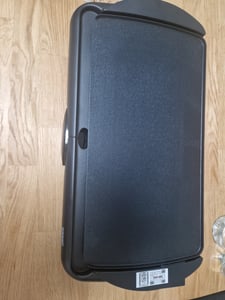 Duronic GP20, Arbeitsplatte, Aluminium, Schwarz, 520 x 270 mm, Drehregler, Oben rechts Kunden-Foto 2