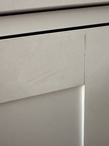 ACXIN Küchenwagen auf Rollen Küchenschrank mit Schubladen und Schranktür Kücheninsel mit Arbeitsplatte Küchenrollwagen Servierwagen Rollwagen für Küche Esszimmer - 115 x 36 x 90 cm, Weiß Kunden-Foto 3