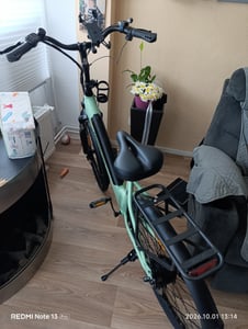 HillMiles: Bicicletas eléctricas, bicicletas eléctricas urbanas y bicicletas holandesas eléctricas con batería de 36V y 13Ah, con una autonomía de hasta 80-100 km, cambio Shimano de 7 velocidades, motor de 250W y velocidad máxima de 25 km/h. Modelo: MileCity1 Foto del cliente 8