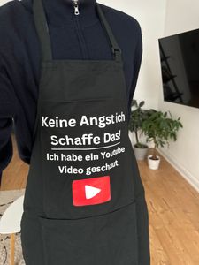 Grillschürze lustig, Kochschürze lustig & Schürze witzig für Herren & Männer | Kochschürze Damen lustig, lustige Grillschürze & Schürze küchenschürze Kunden-Foto 2