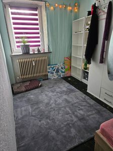 Sonello Doppelrollo Klemmfix ohne Bohren Duo Rollo Klemmrollo Sonnenschutzrollo Fensterrollo für Fenster & Türen Zebrarollo Seitenzugrollo 60cm x 130cm Creme Kunden-Foto 2