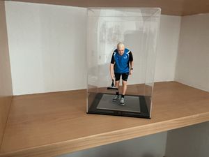 vidaXL Vitrína transparentná 30x30x30 cm Akryl Fotografia od zákazníka č. 1
