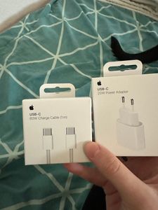 Apple iPhone 15 - 20w Ladegerät + 1m 60w Usb C to C kabel Kunden-Foto 1