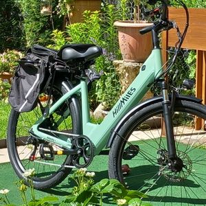 HillMiles E Bike, City E-Bike & E-Hollandrad mit 36V 13Ah Akku bis zu 80-100km, SHIMANO 7-Gang, 250W Motor&25km/h, MileCity1 Kunden-Foto 34