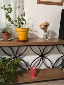 LITTLE TREE Consolle con ripiano, 160 cm Tavolino da divano stretto, tavolino da corridoio, tavolino da divano, design unico, per ingresso, corridoio, soggiorno Foto del cliente 1