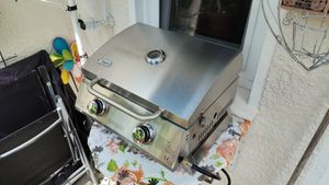 tepro Tischgasgrill Chicago, 2-Brenner, Grillfläche: 47,5 x 35 cm Kunden-Foto 1