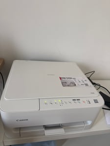 Canon PIXMA TS4150i, Tintenstrahl, Farbdruck, 1200 x 1200 DPI, A4, Direktdruck, Weiß Kunden-Foto 4