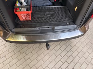 Ochrana nárazníku pro Seat Alhambra VW Sharan 2010-2025 nerezová ocel kartáčovaný chrom Fotografie od zákazníka č. 5