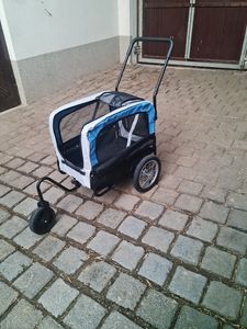 Cyklistický vozík pre psov ABBT-3154, 2v1, 143 x 67 x 96 cm Fotografia od zákazníka č. 1