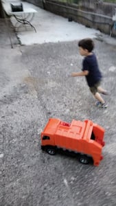 Lena Garbage truck, Ciężarówka, Garbage truck, 3 lat(a), Czarny, Pomarańczowy Zdjęcie produktu od klienta nr 1