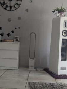 Dyson AM07 Turmventilator Weiss/Silber Kunden-Foto 1