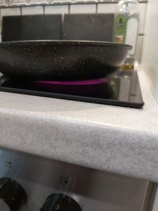 Bratpfannen-Set 3-teilig, Pfannenset 20/24/28 cm – Induktion & alle Herdarten, mit Soft-Touch-Griff & antihaftbeschichtet Kunden-Foto 7