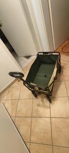 CITYSPORTS Bollerwagen Klappbarer All Terrain Max Load 150KG Patentiert Zusammenfaltbar Strandkarren mit großer Kapazität, für Sport, Einkauf, Camping Kunden-Foto 1