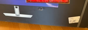 DELL UltraSharp U2725QE, 68,6 cm (27"), 3840 x 2160 px, 4K Ultra HD, LCD, 8 ms, Čierna, Strieborná Fotografia od zákazníka č. 2