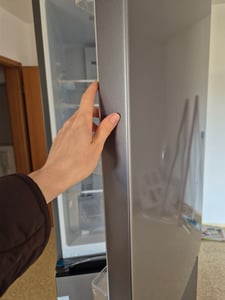 Gorenje NRK418DCS4 Kühl-Gefrierkombination, Freistehend, 256 Liter, Türanschlag wechselbar, silber Kunden-Foto 9