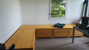 Auflagenbox, Kissenbox, Gartenbox, Gartentruhe, Holztruhe Kunden-Foto 1