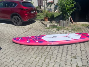 THUNDER® Thunder Mossa Stand Up Paddle Board LED RGB 320 x 75 x 15 cm 150 kg Kunden-Foto 4