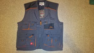 Arbeitskleidung Art.Mas Classic Orange Weste Arbeitsweste Berufsweste Schutzweste Gr. 58 Kunden-Foto 1