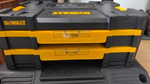 DeWALT DWST1-70706, Kasten für Kleinteile, Kunststoff, Schwarz, Gelb, 440 mm, 314 mm, 176 mm Kunden-Foto 1