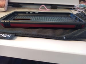 Étui pour Xiaomi Redmi Note 8 Pro étui double couche avec couvercle coulissant pour appareil photo et anneau de support rouge Photo du client 8