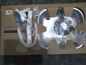 MIDORI® Edelstahl Spüle Küchenspüle Einbauspüle Spülbecken 1 Becken mit Abtropffläche links 76x43cm Kunden-Foto 1