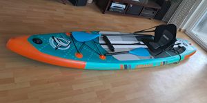 DURAERO Stand up Paddling Board Aufblasbare SUP Board Set, Tragkraft bis 150Kg, 330x76x15cm, Action-Cam Halterung, Komplettes Zubehör, Mintgrün Kunden-Foto 2