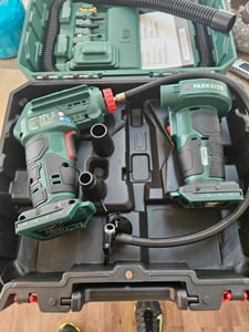 PARKSIDE® 20 V Akku-Luftpumpe »PALP 20-Li C3« + 20 V Akku-Kompressor »PAK 20-Li C3«, ohne Akku – ohne Ladegerät Kunden-Foto 1