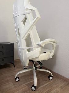 GTPLAYER Ergonomiczne krzesło biurowe Krzesło do gier Krzesło obrotowe Regulowane podparcie odcinka lędźwiowego kręgosłupa Zagłówek Przyjazne dla pleców krzesło wykonawcze z łączonymi podłokietnikami Kółka w kolorze czarnym Zdjęcie produktu od klienta nr 2